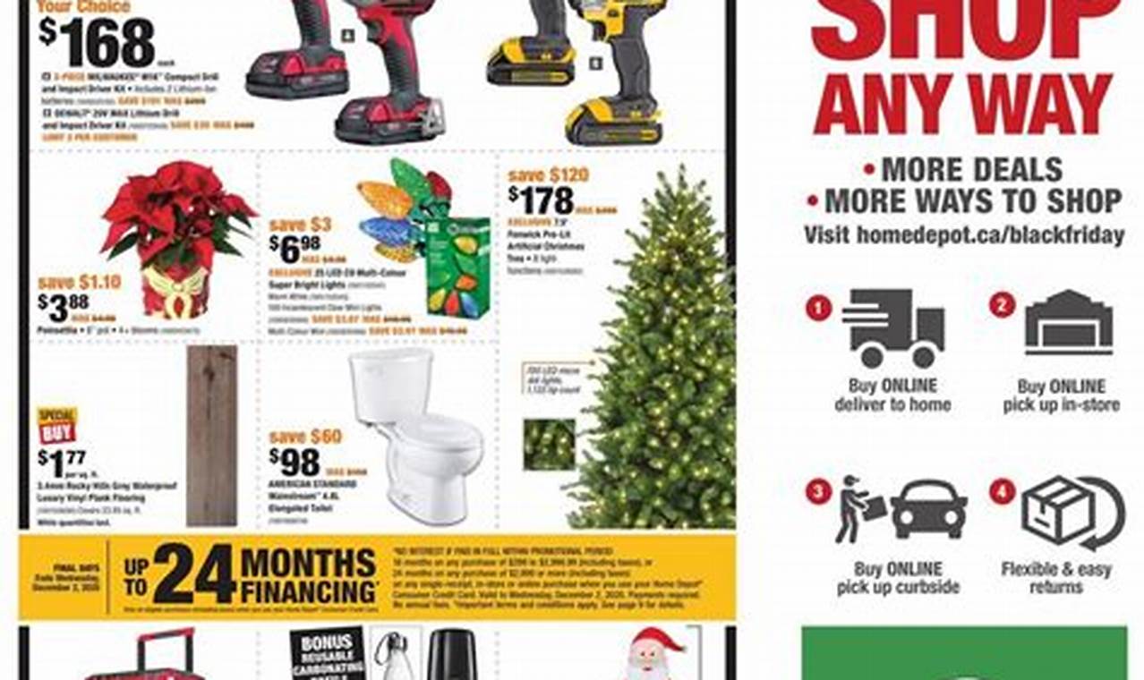 Black Friday Sales Home Depot 2024