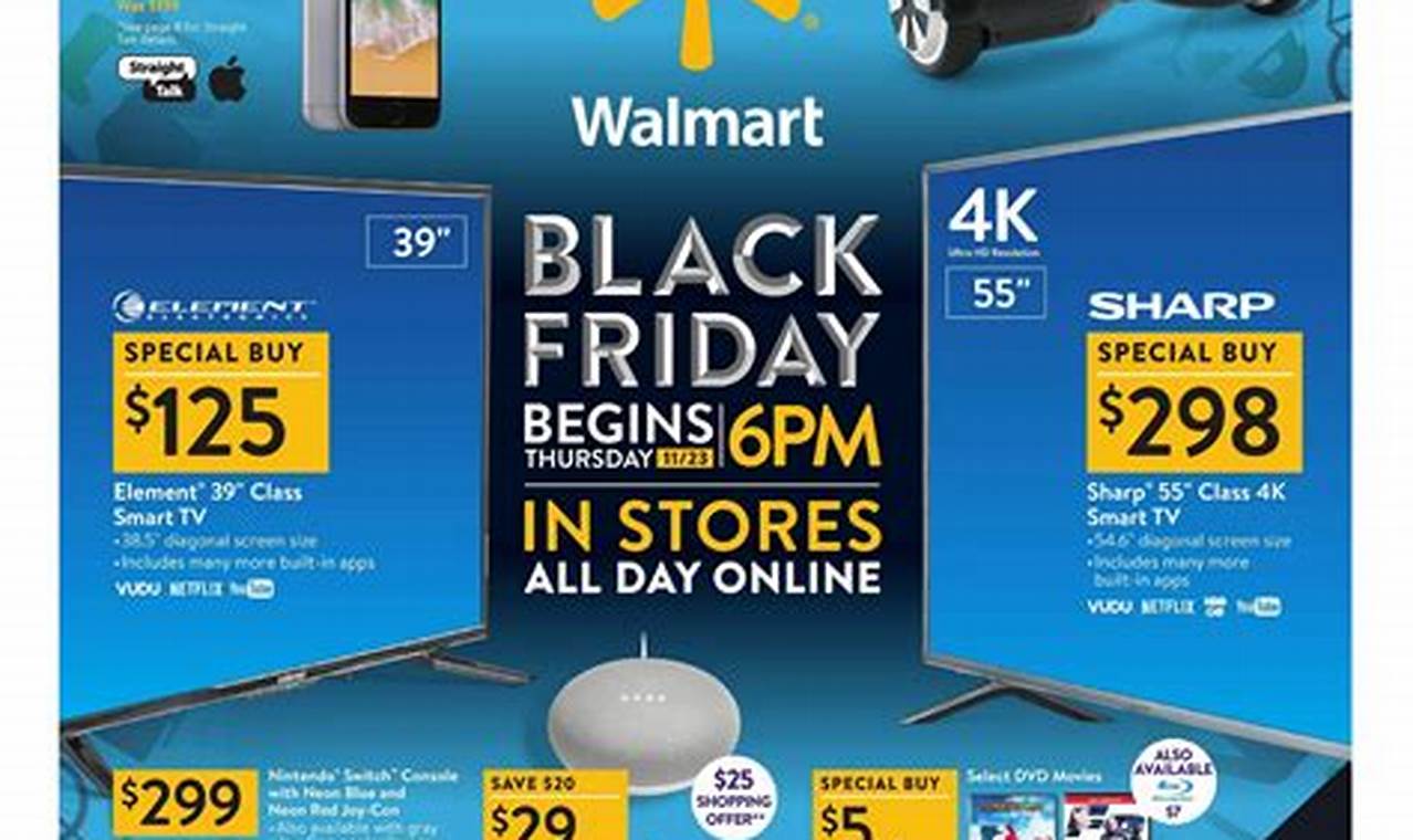 Black Friday Walmart 2024 Flyer
