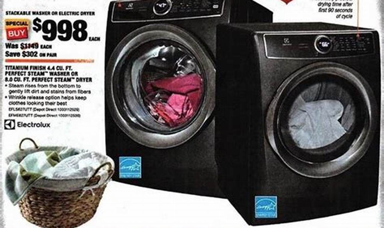 Black Friday Washer And Dryer Deals 2024