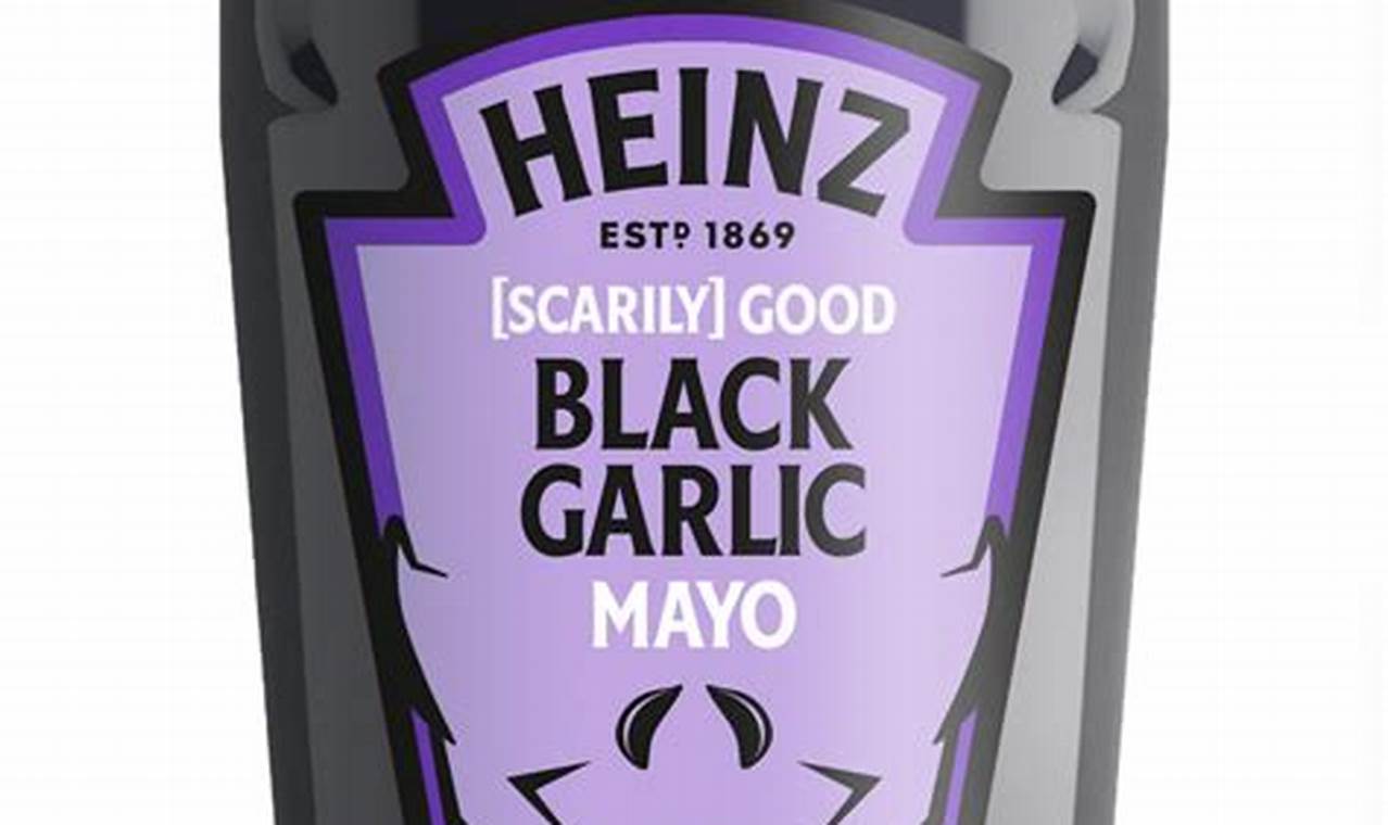 Black Garlic Mayo Heinz 2024
