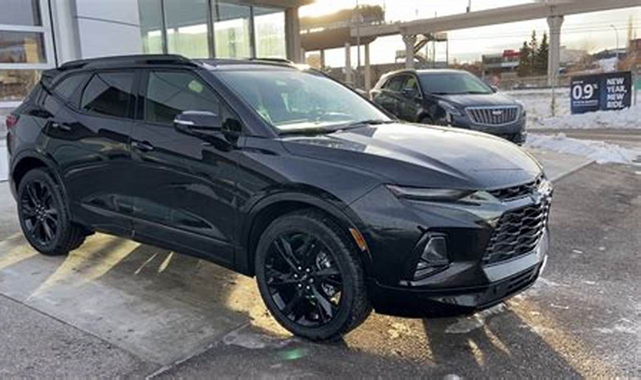 Blacked Out Chevy Blazer 2024