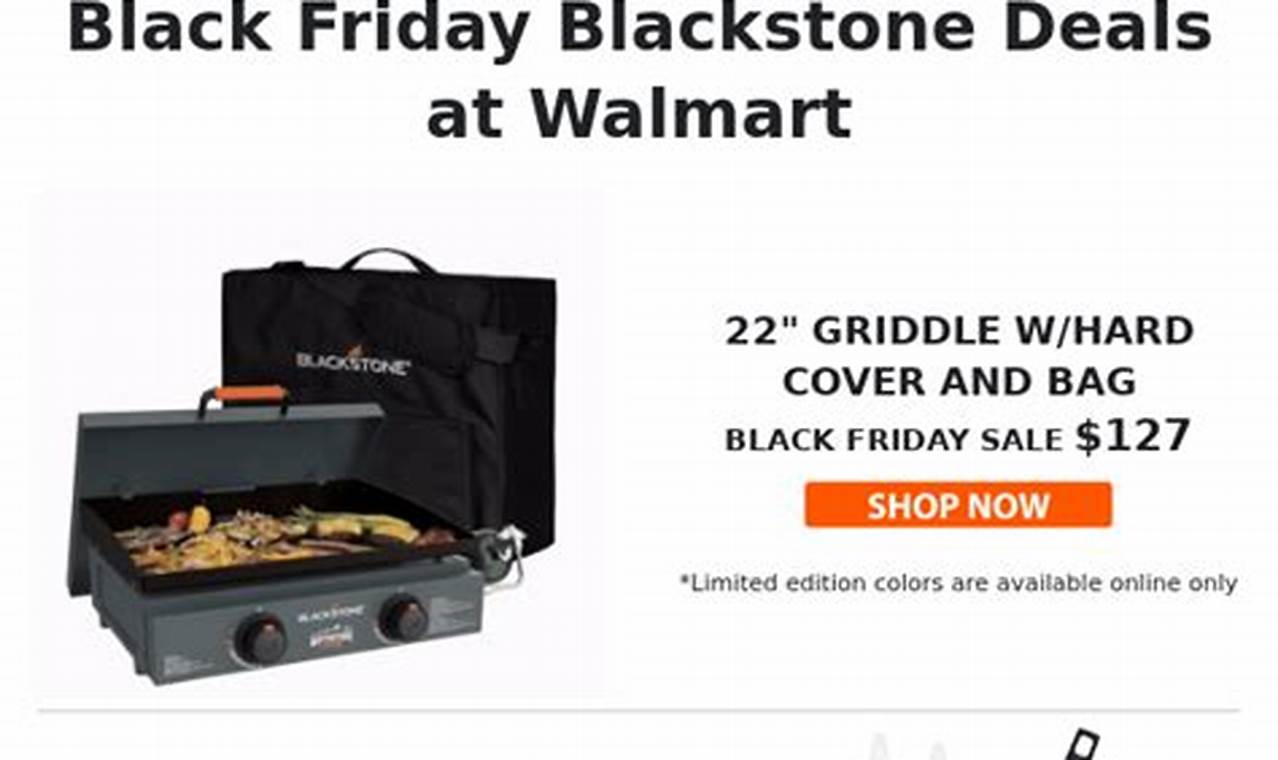 Blackstone Black Friday Deals 2024
