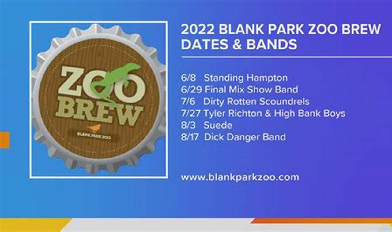 Blank Park Zoo Brew 2024 Price