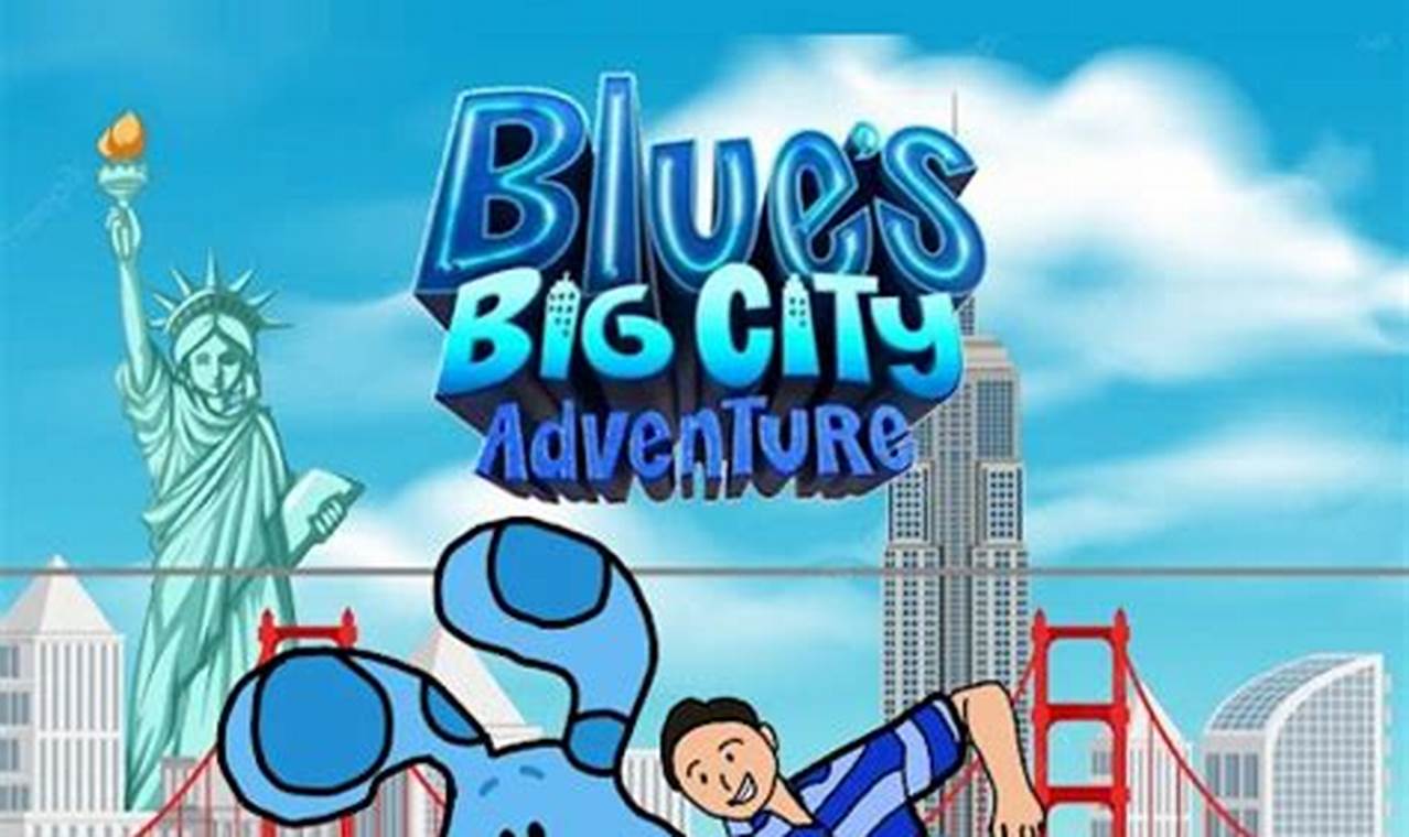 Blue's Big City Adventure Dvd 2024
