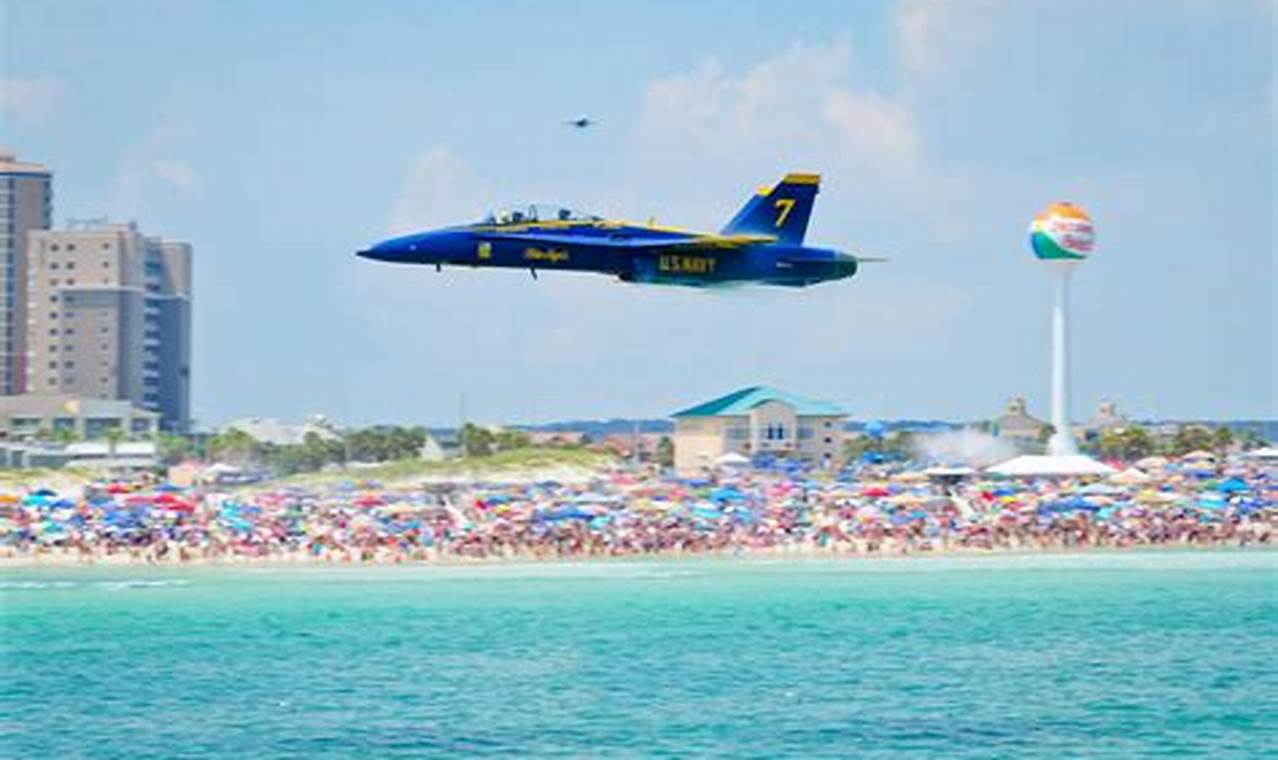 Blue Angels Air Show Pensacola Beach 2024