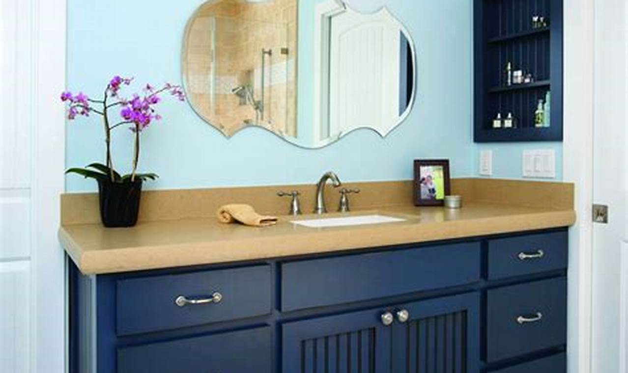 Blue Bathroom Vanity