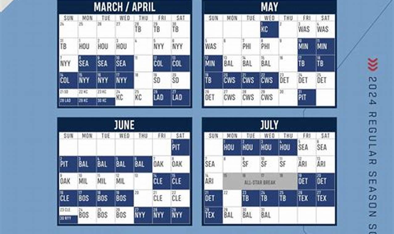 Blue Jays Calendar 2024