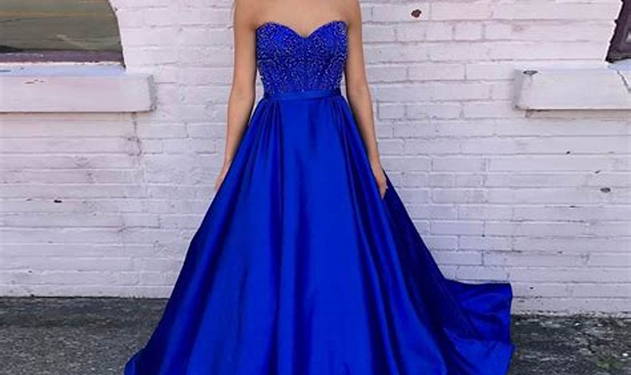 Blue Prom Dresses 2024