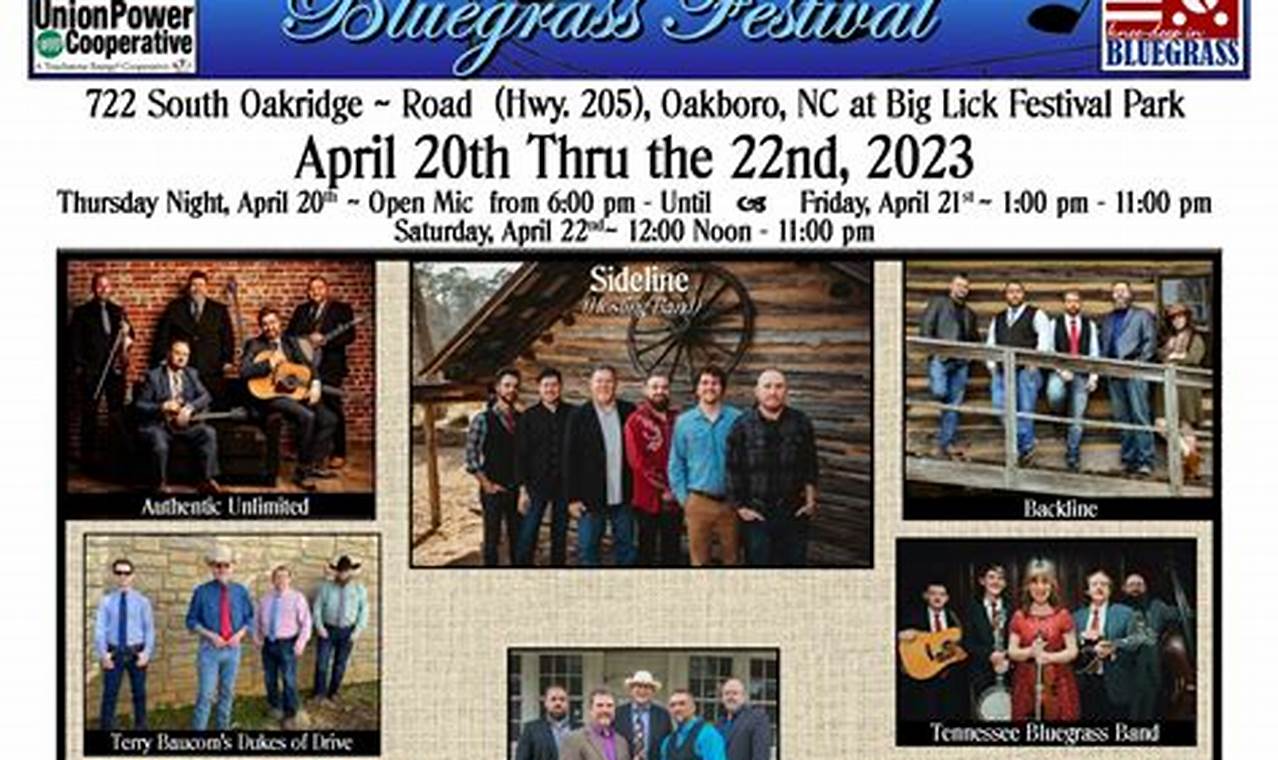 Bluegrass Festival Nc 2024