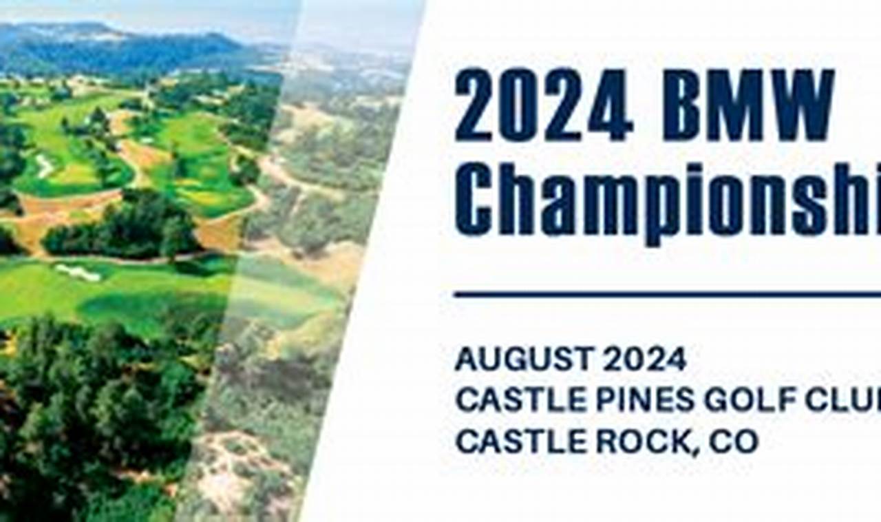 Bmw Championship 2025 Date