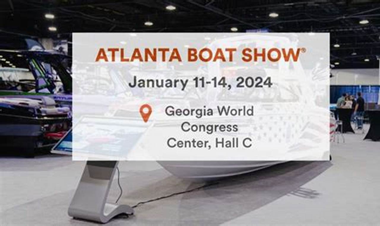 Boat Show Atlanta 2024