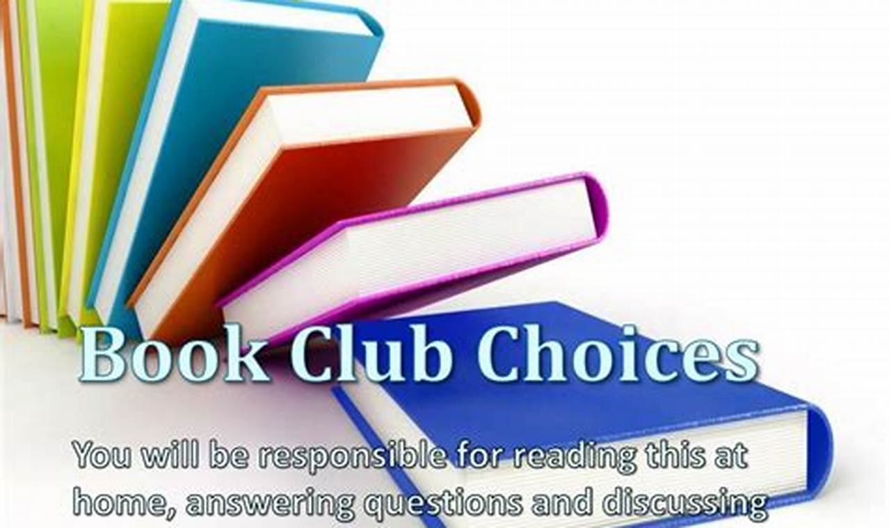 Book Club Choices 2024