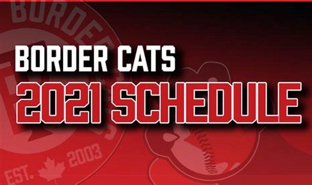 Border Cats Schedule 2024