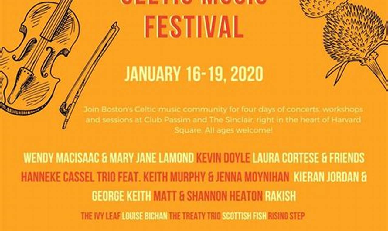 Boston Celtic Music Festival 2024