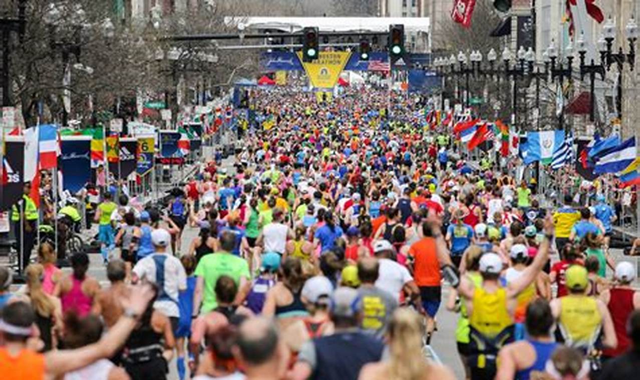 Boston Marathon 2024 Start List