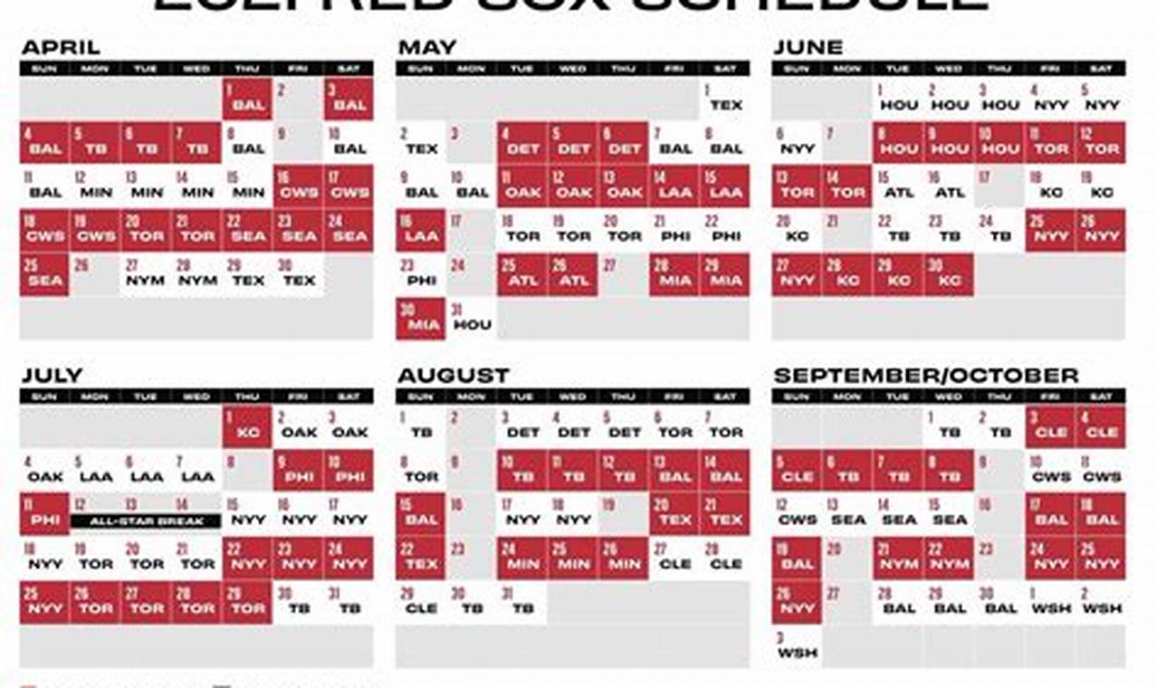 Boston University Schedule 2024