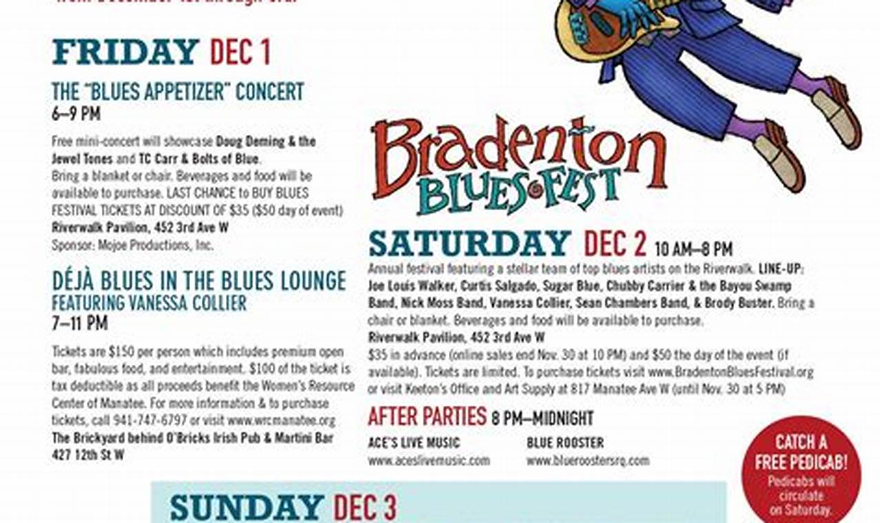 Bradenton Blues Festival 2024