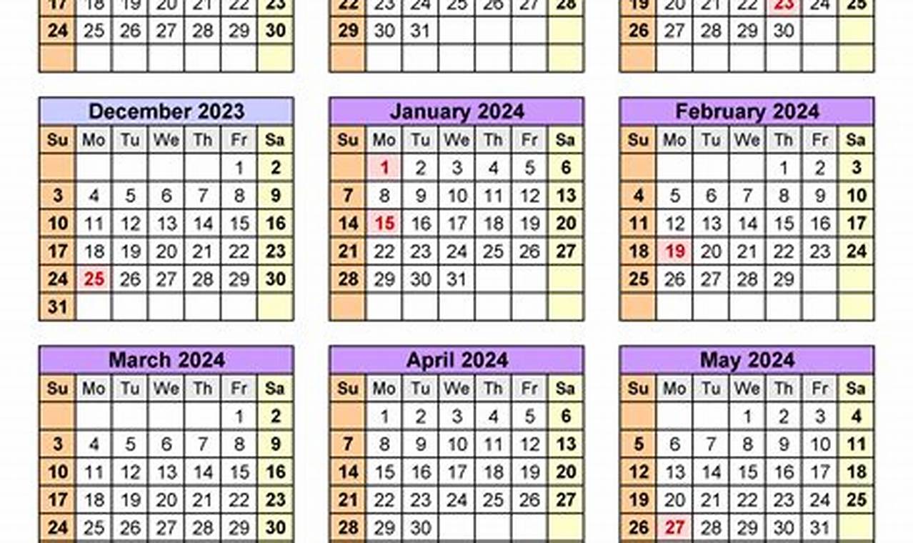 Brandeis Spring 2024 Schedule Calendar