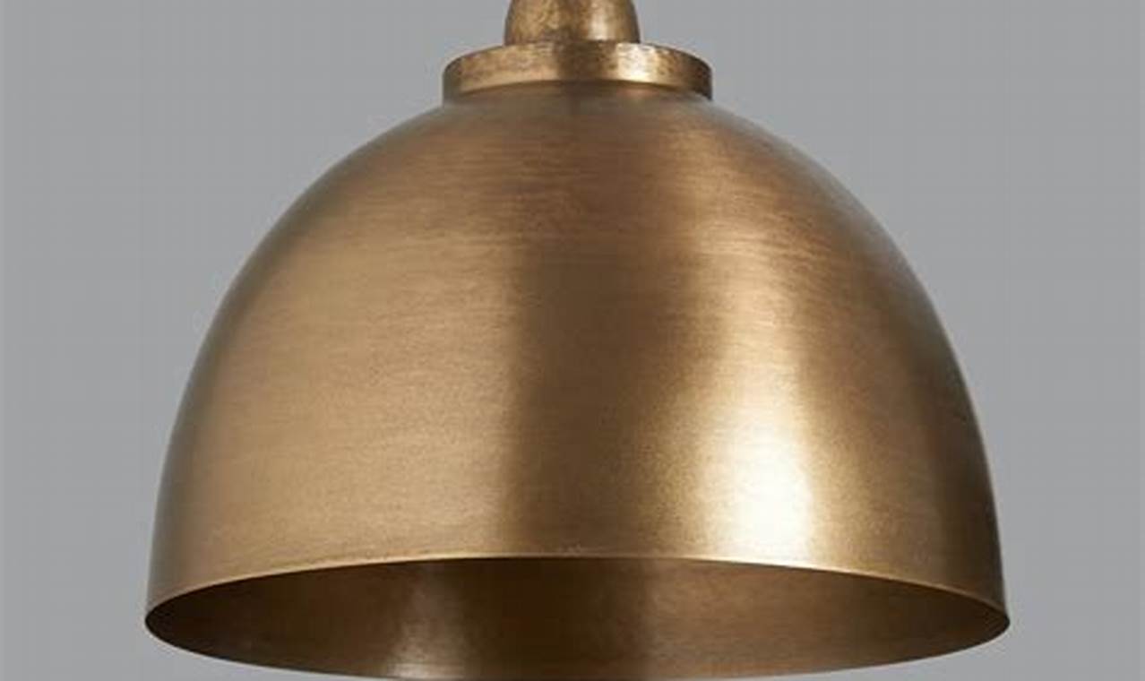 Bronze Pendant Light