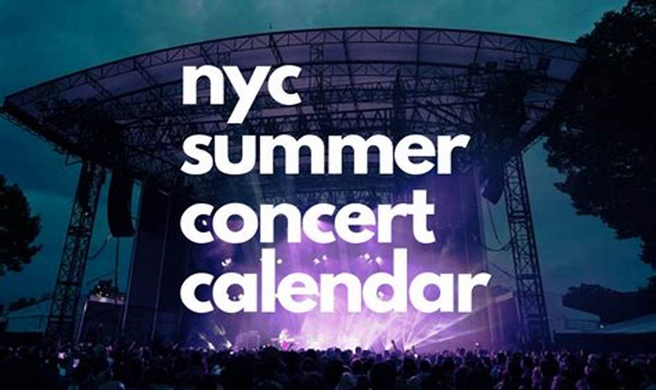 Brooklyn Concert Calendar