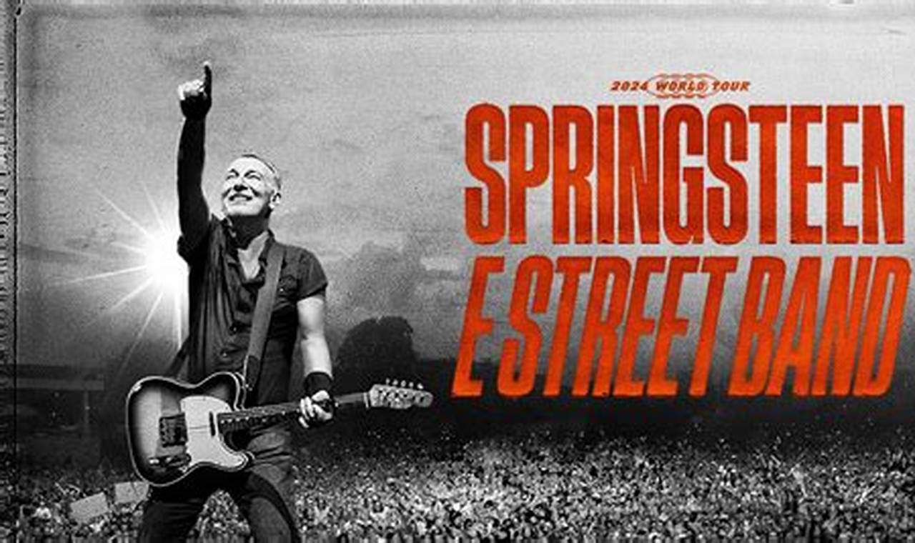 Bruce Springsteen Tour 2024 Cardiff