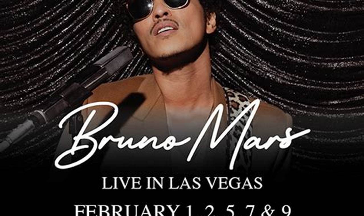 Bruno Mars Las Vegas Dates 2024