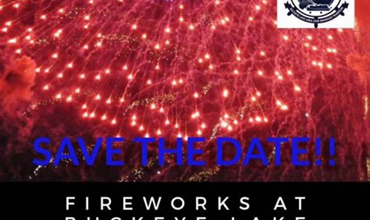 Buckeye Lake Fireworks 2024