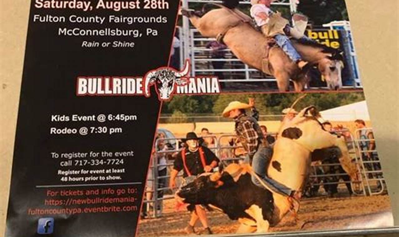 Bull Ride Mania Harrisburg 2024 Tickets