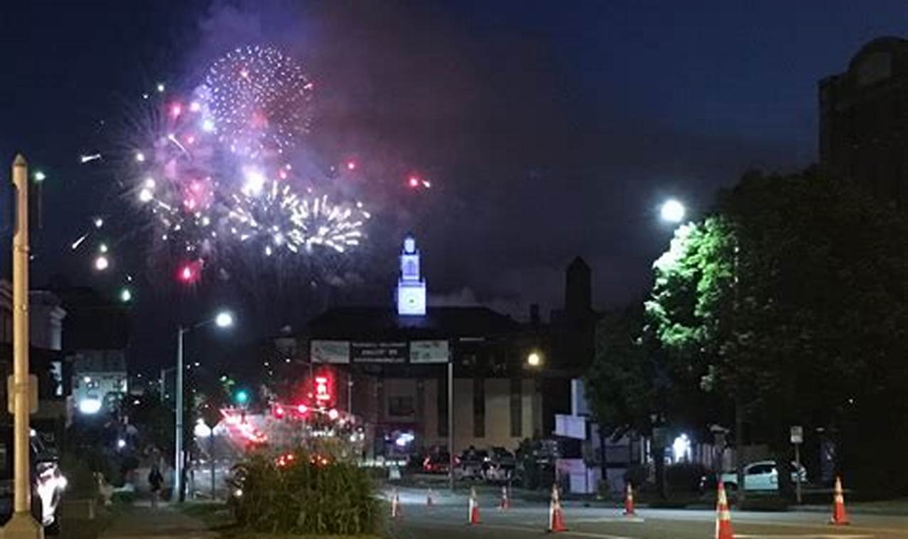 Burlington Fireworks December 2024