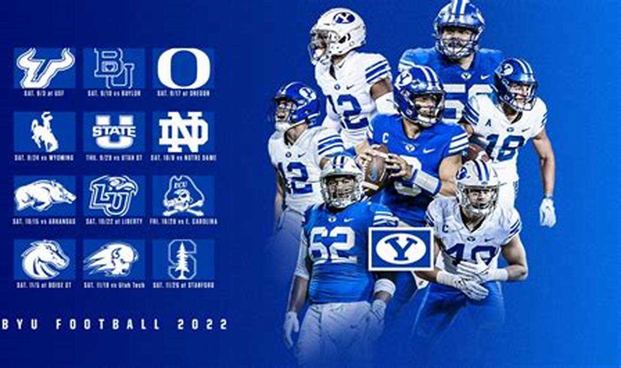 Byu Cougars Football Schedule 2024