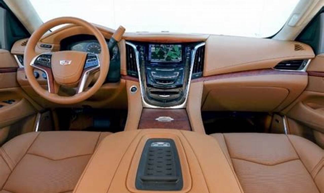 Cadillac Escalade Interior Colors 2024