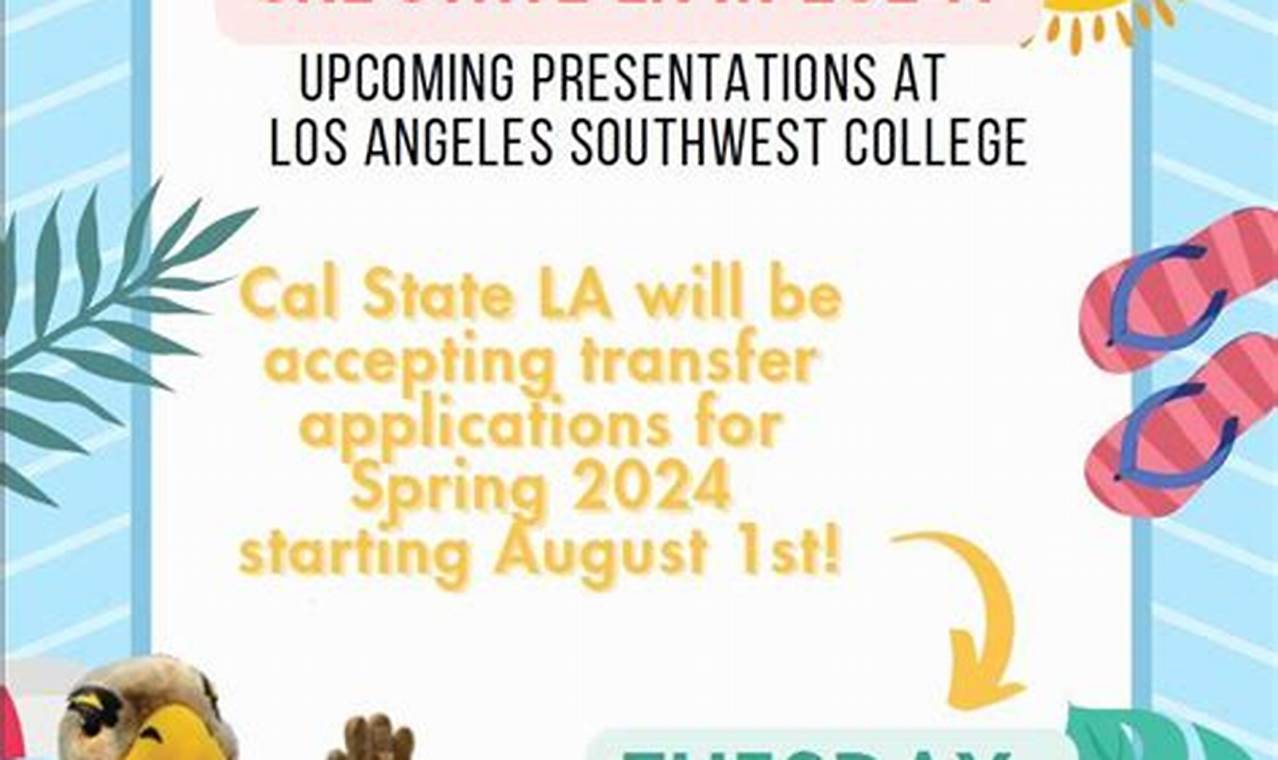 Cal State La Summer 2024 School