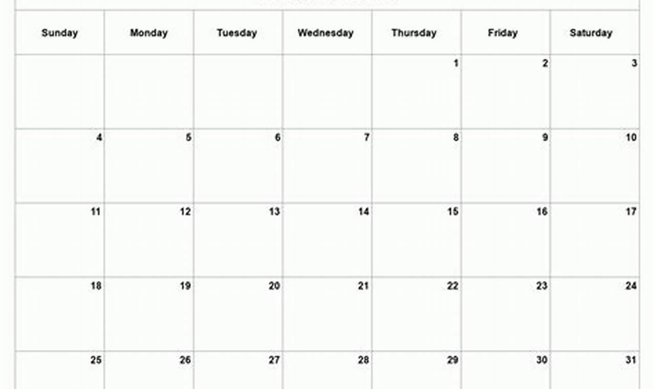 Calendar 2024 August Month