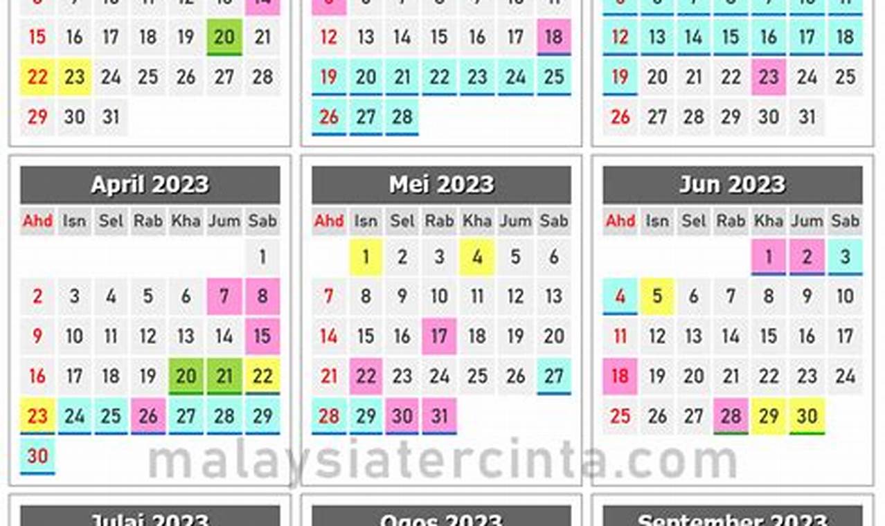 Calendar 2024 Malaysia Cuti Sekolah