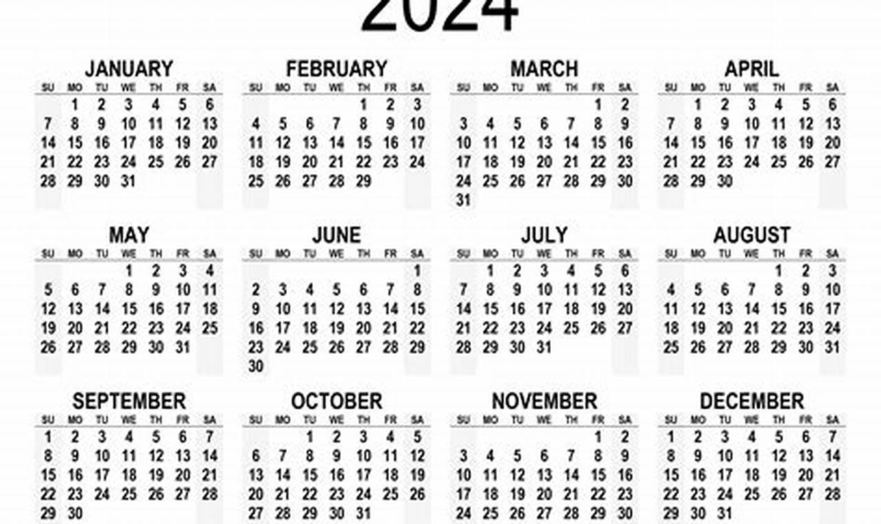 Calendar 2024 Website