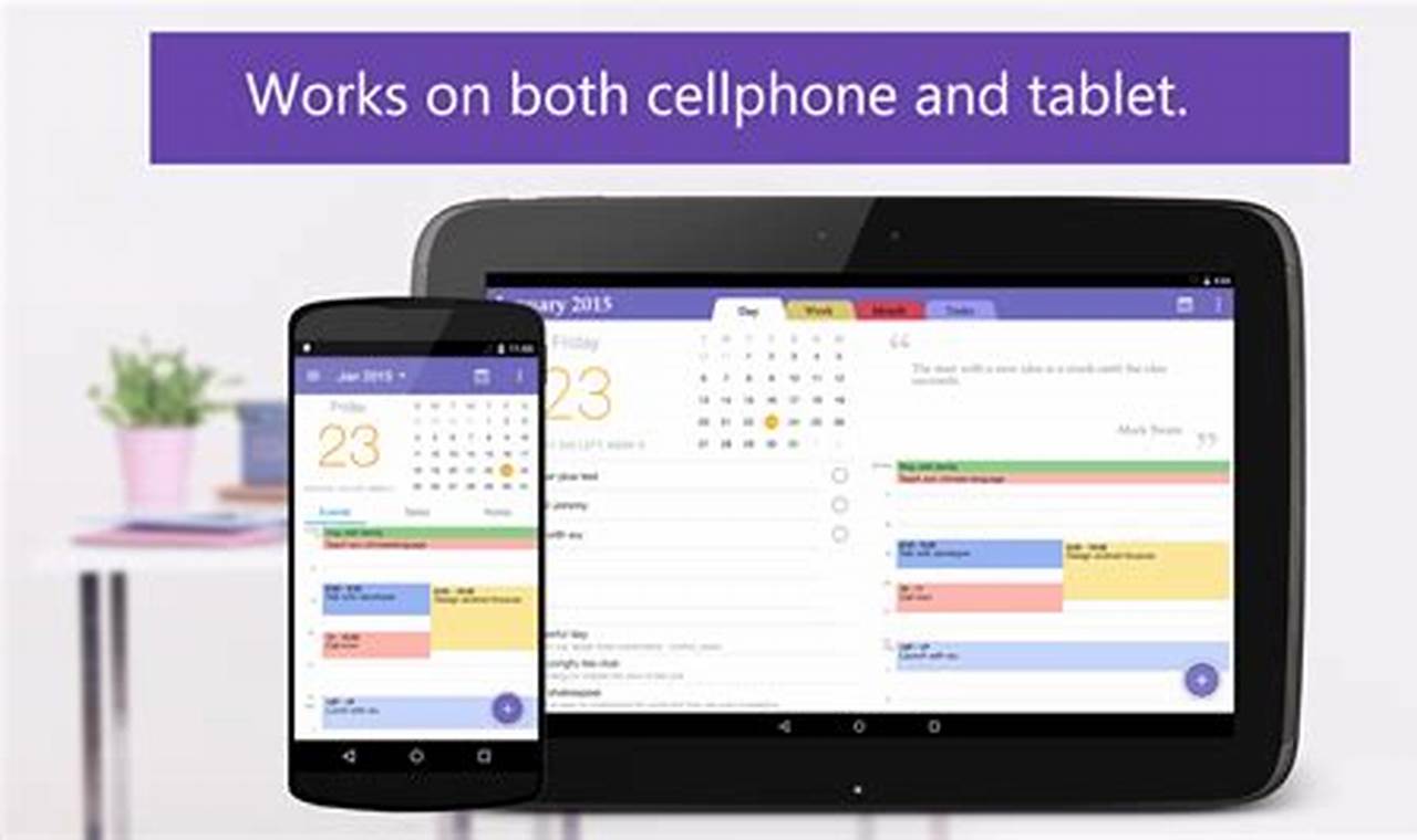 Calendar And Organizer Apps