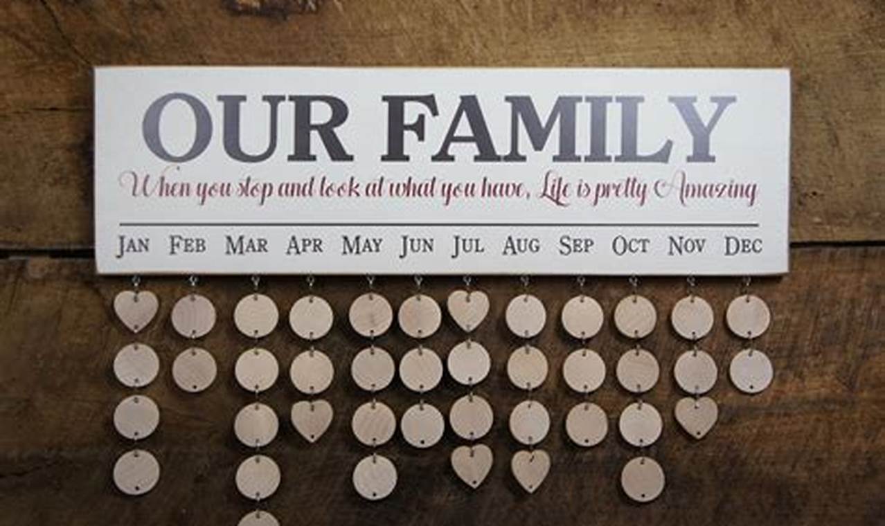 Calendar Family Quotes