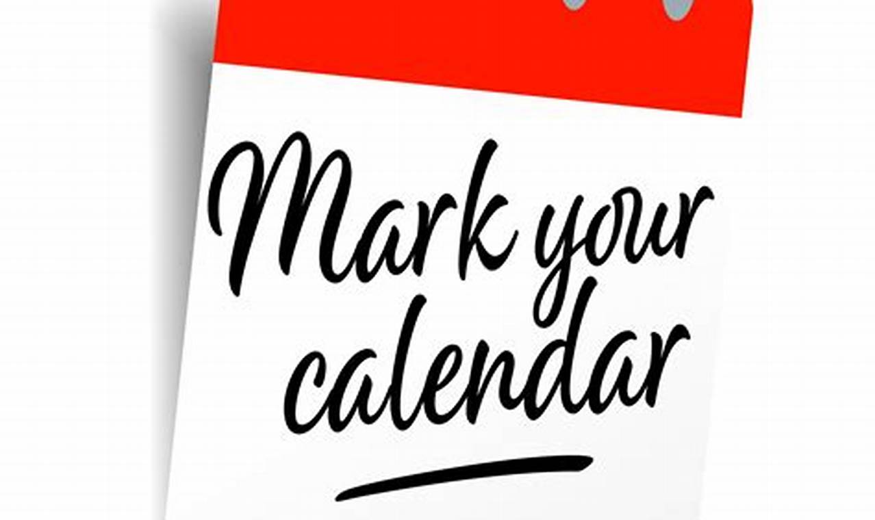 Calendar For Marking