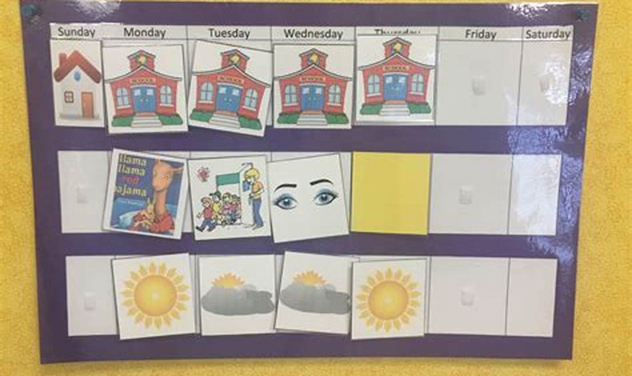 Calendar In Preschool