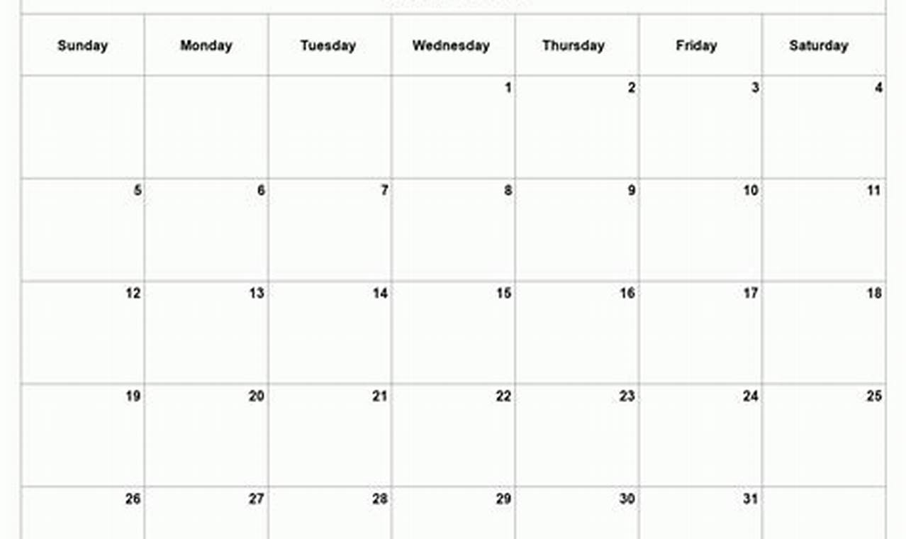 Calendar Print Out May 2024