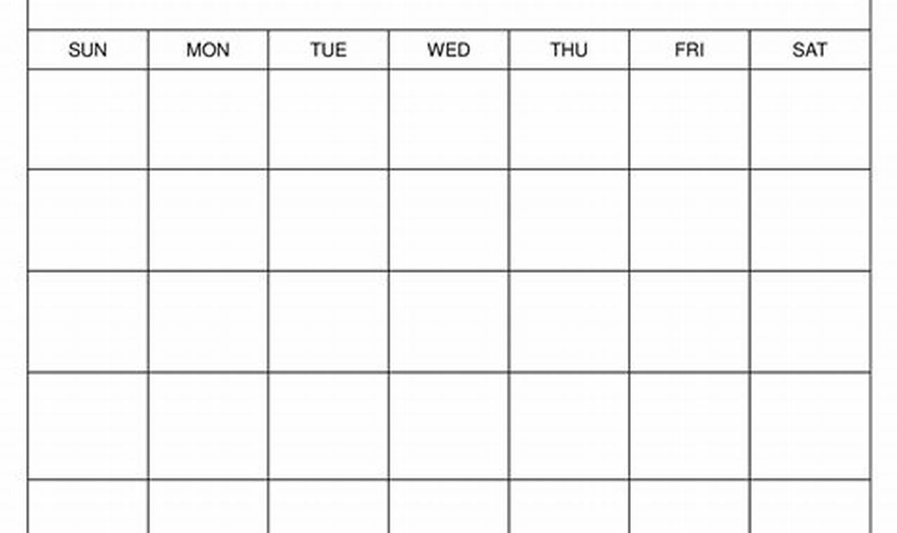 Calendar Templates Printable Completely Free