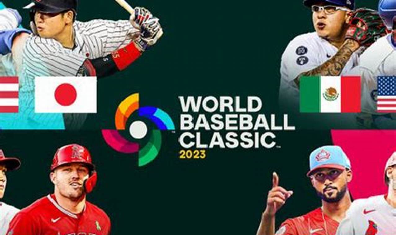 Calendario Clasico Mundial De Beisbol 2024