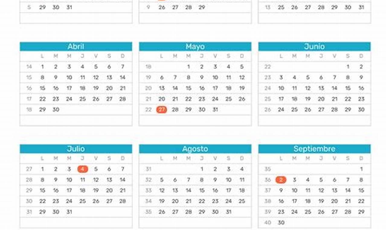 Calendario Dias Festivos Usa 2024