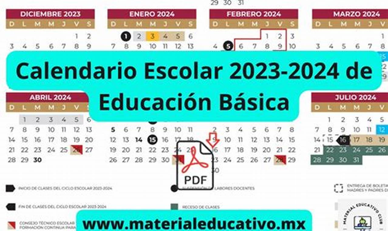 Calendario Escolar 2024 2025 Chiapas