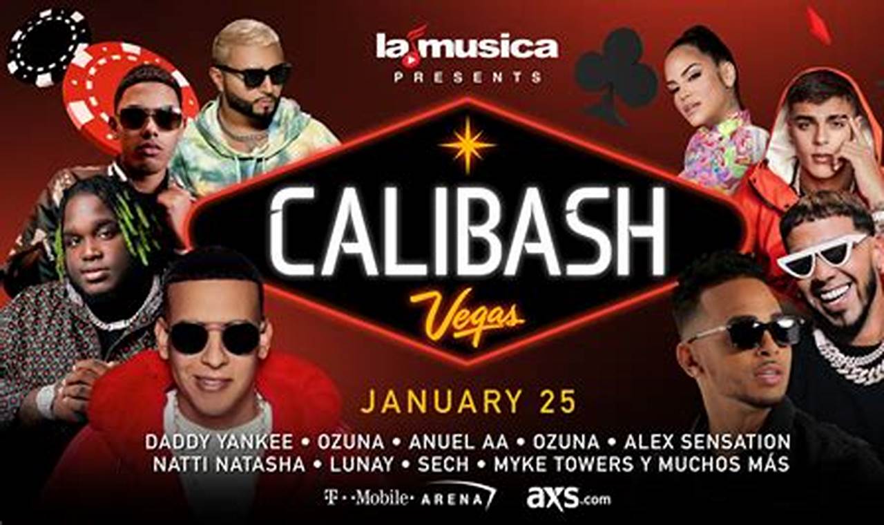 Calibash 2024 Las Vegas Lineup