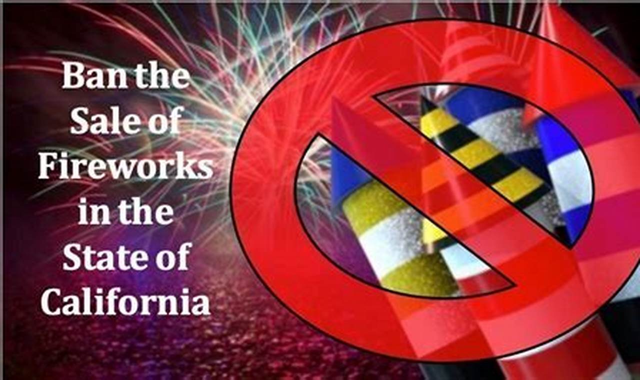 California Fireworks Law 2024