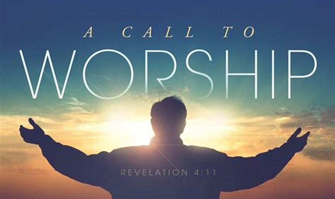 Call To Worship Sunday January 14 2024