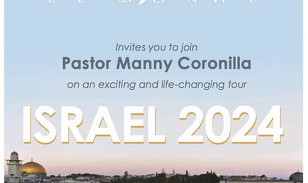 Calvary Chapel Israel Tour 2024
