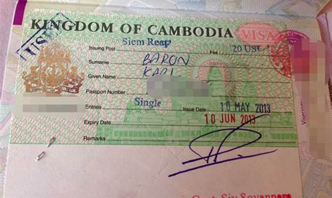 Cambodia Visa 2024