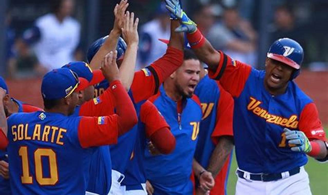 Camisa De Venezuela Beisbol 2024